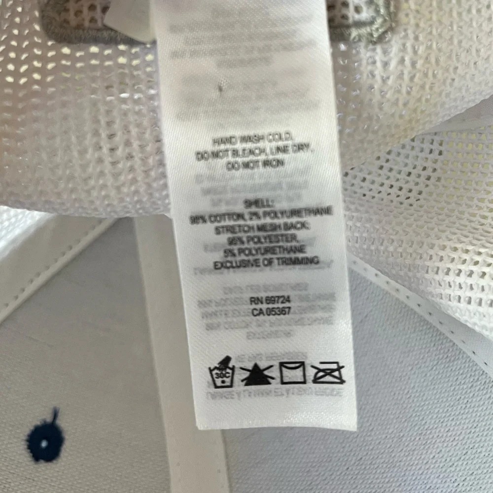 Colombia PFG FLEXFIT Fish Flag Mesh Baseball hat cap  EUC